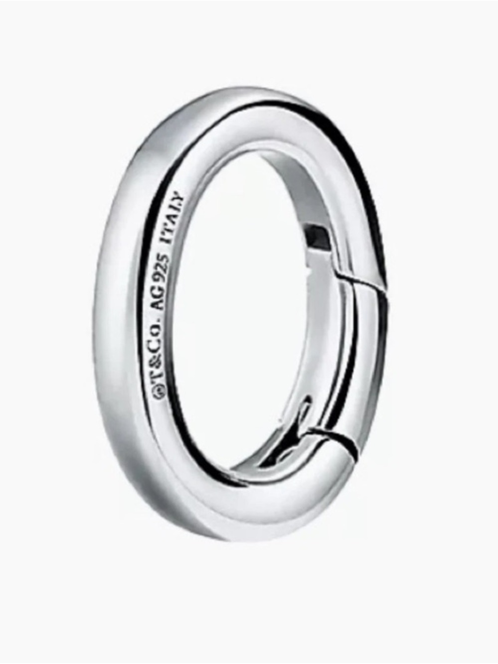 Tiffany & Co. Sterling Silver Jump O Ring